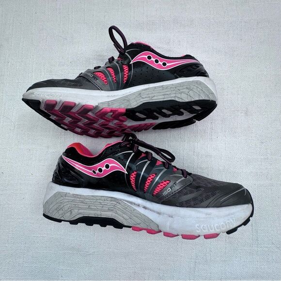 Saucony Everun Sneakers Women’s Black SZ 6.5 - Picture 4 of 9